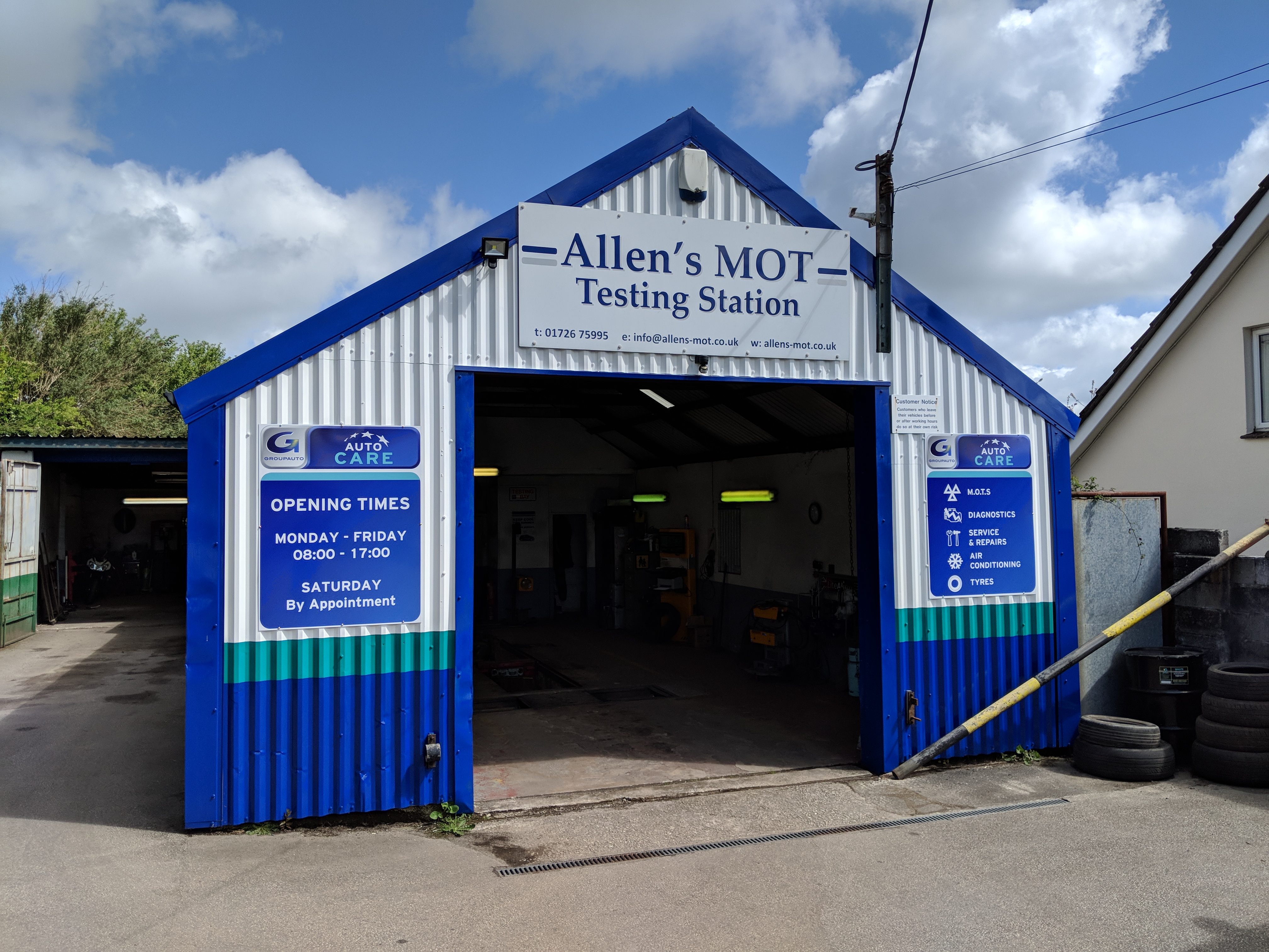 Allens Mot Testing Station