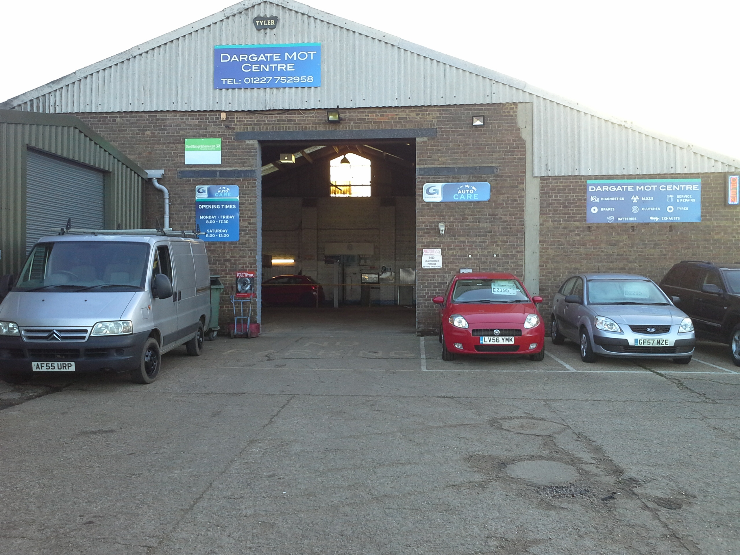 Dargate MOT Centre (Faversham)