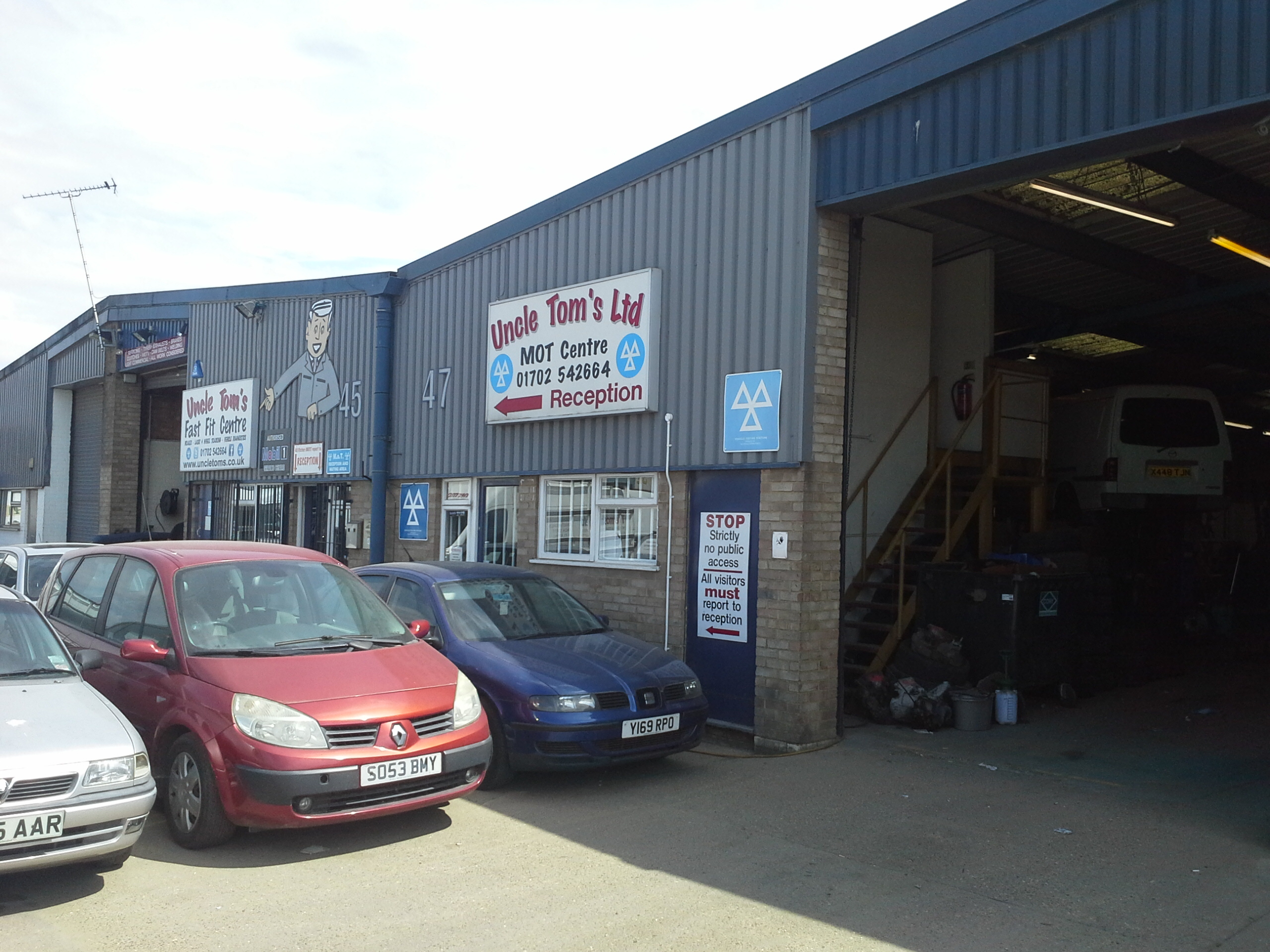 uncle toms service station and mot centre ltd