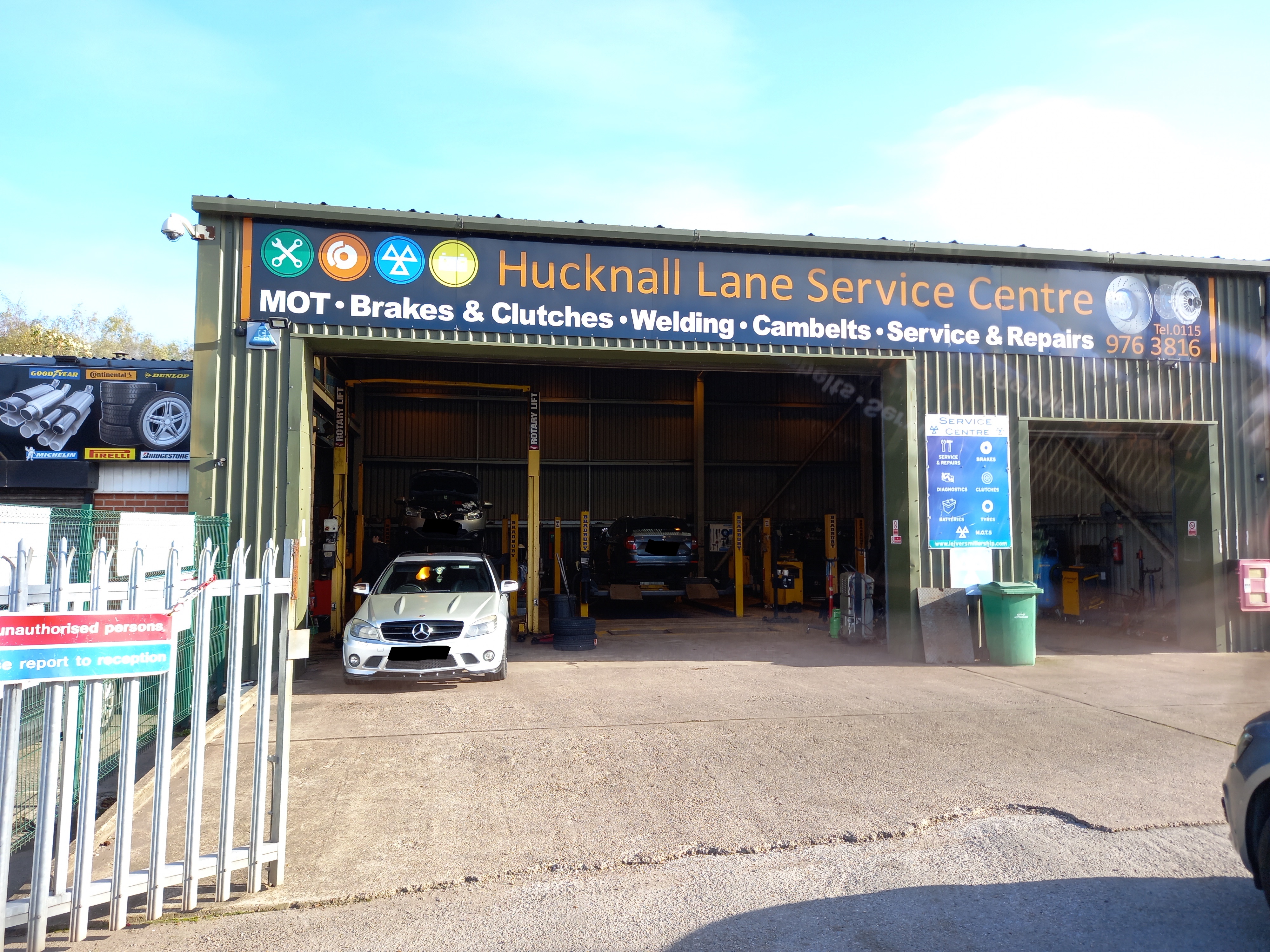 Hucknall Lane Service Centre