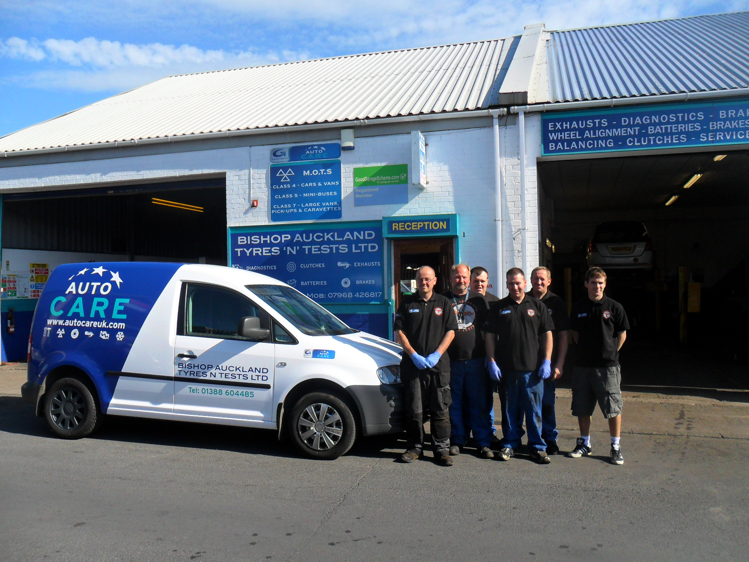Bishop Auckland Tyres N Tests Ltd