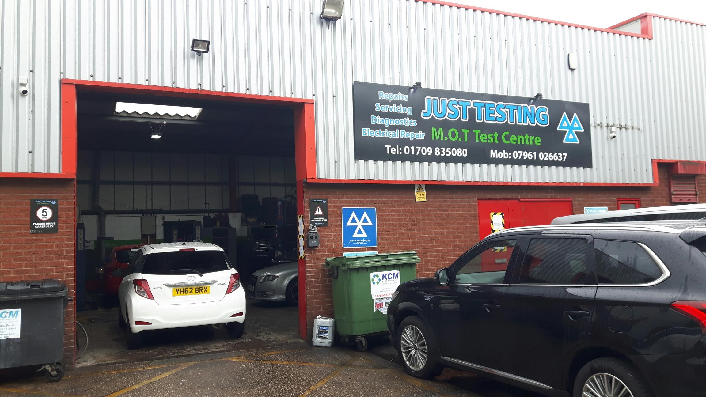 Just Testing MOT Test Centre