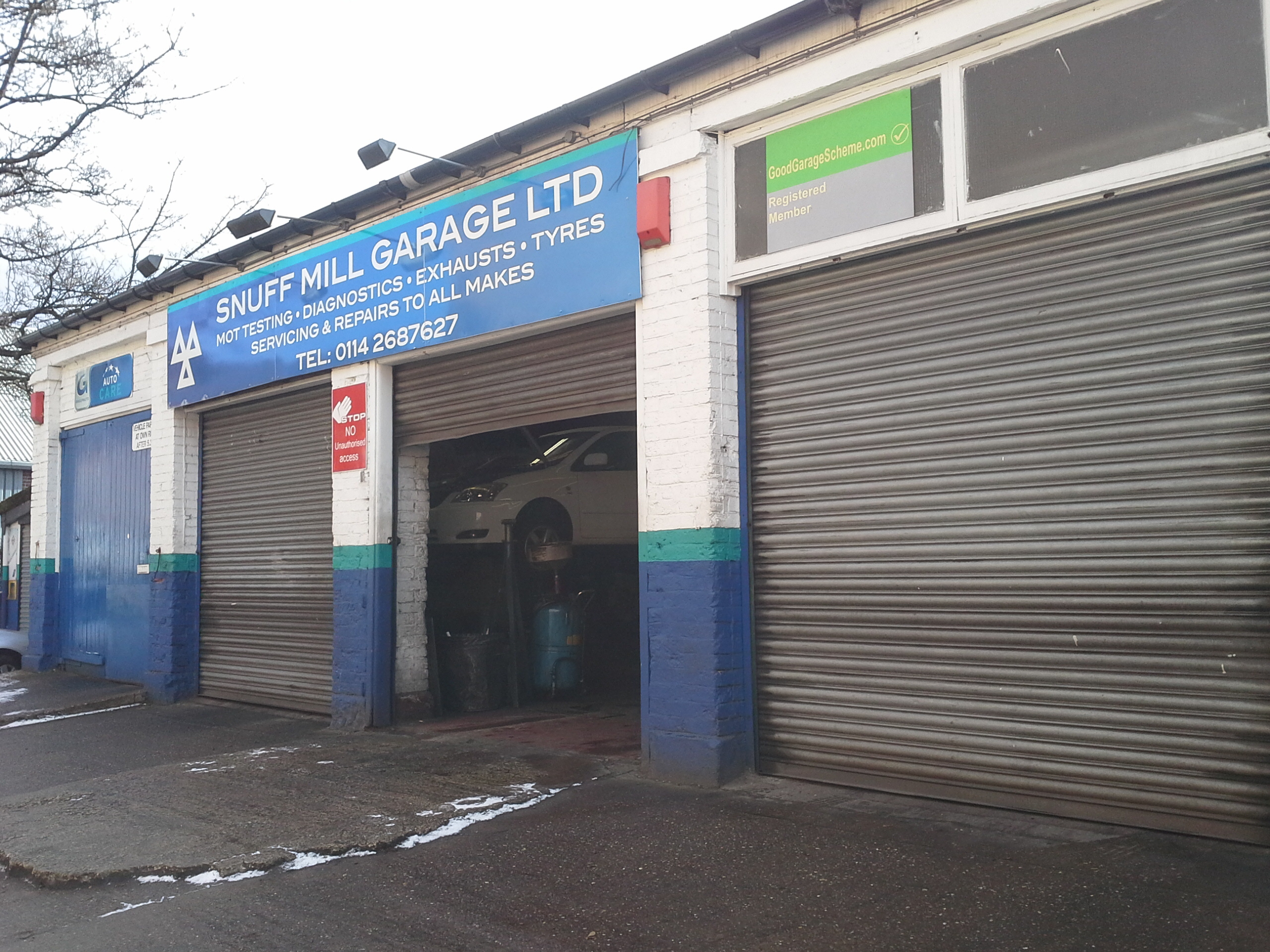 Snuff Mill Garage Ltd