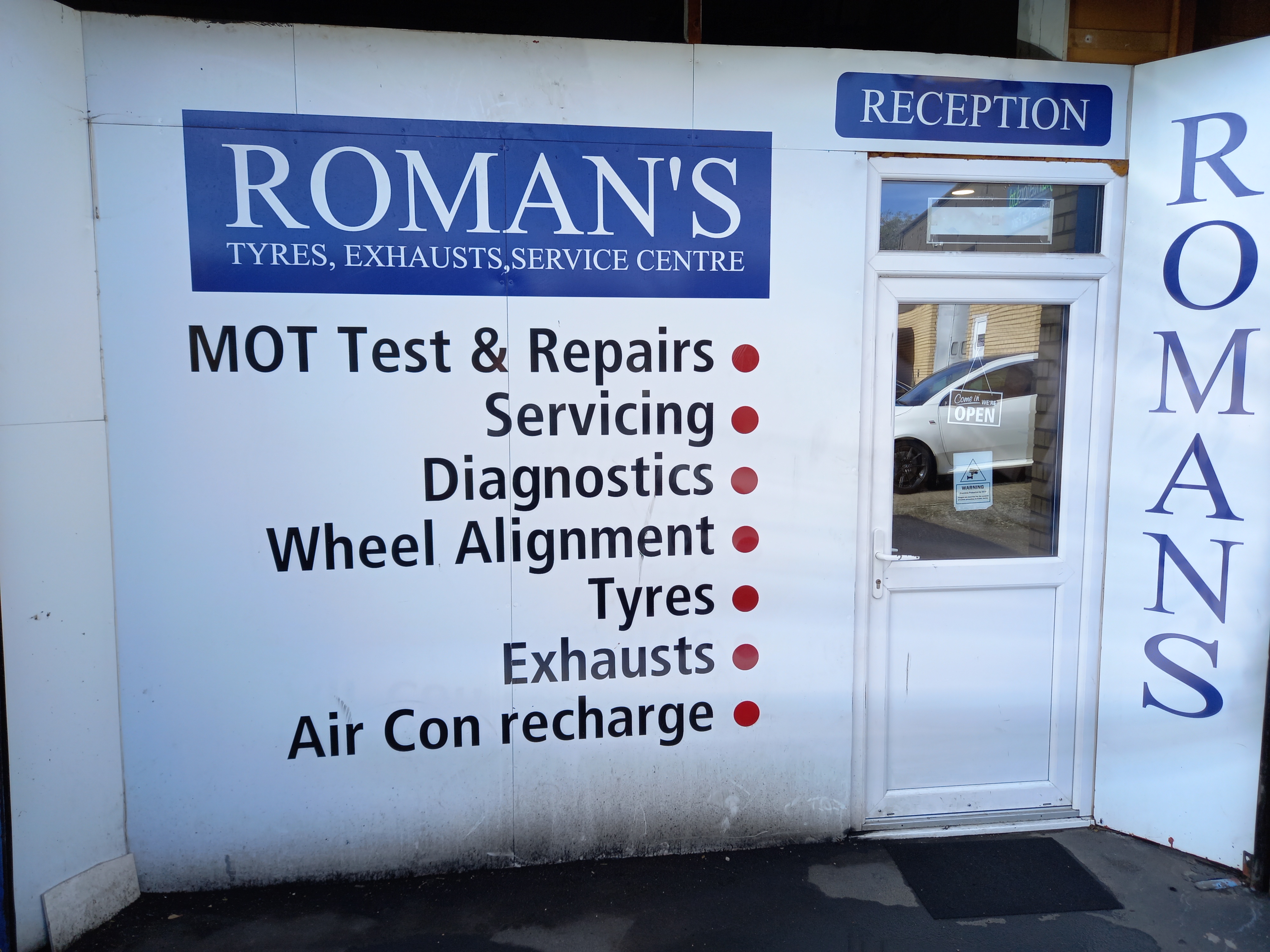 Romans Tyres and Exhausts Limited